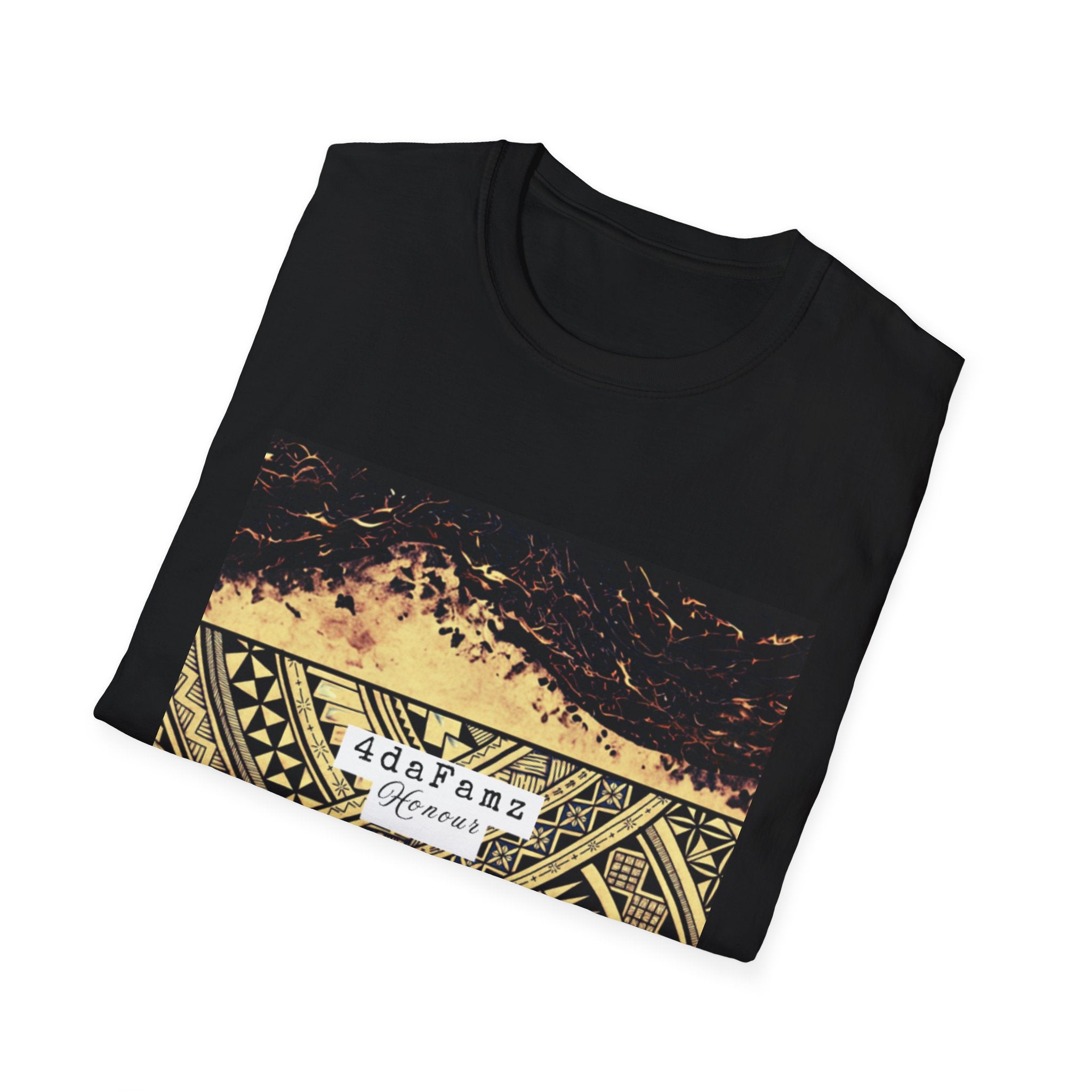 4daFamz HONOUR Unisex Soft Style T-Shirt, Trendy Tee, Casual Wear, Unique Gift for Everyday Comfort