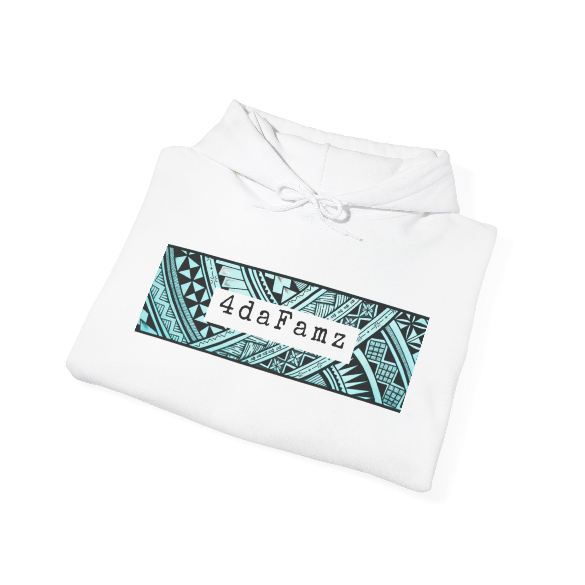 4daFamz Trendy Unisex Heavy Blend Hoodie, Cozy Gift, Casual Streetwear, Graphic Hooded Sweatshirt