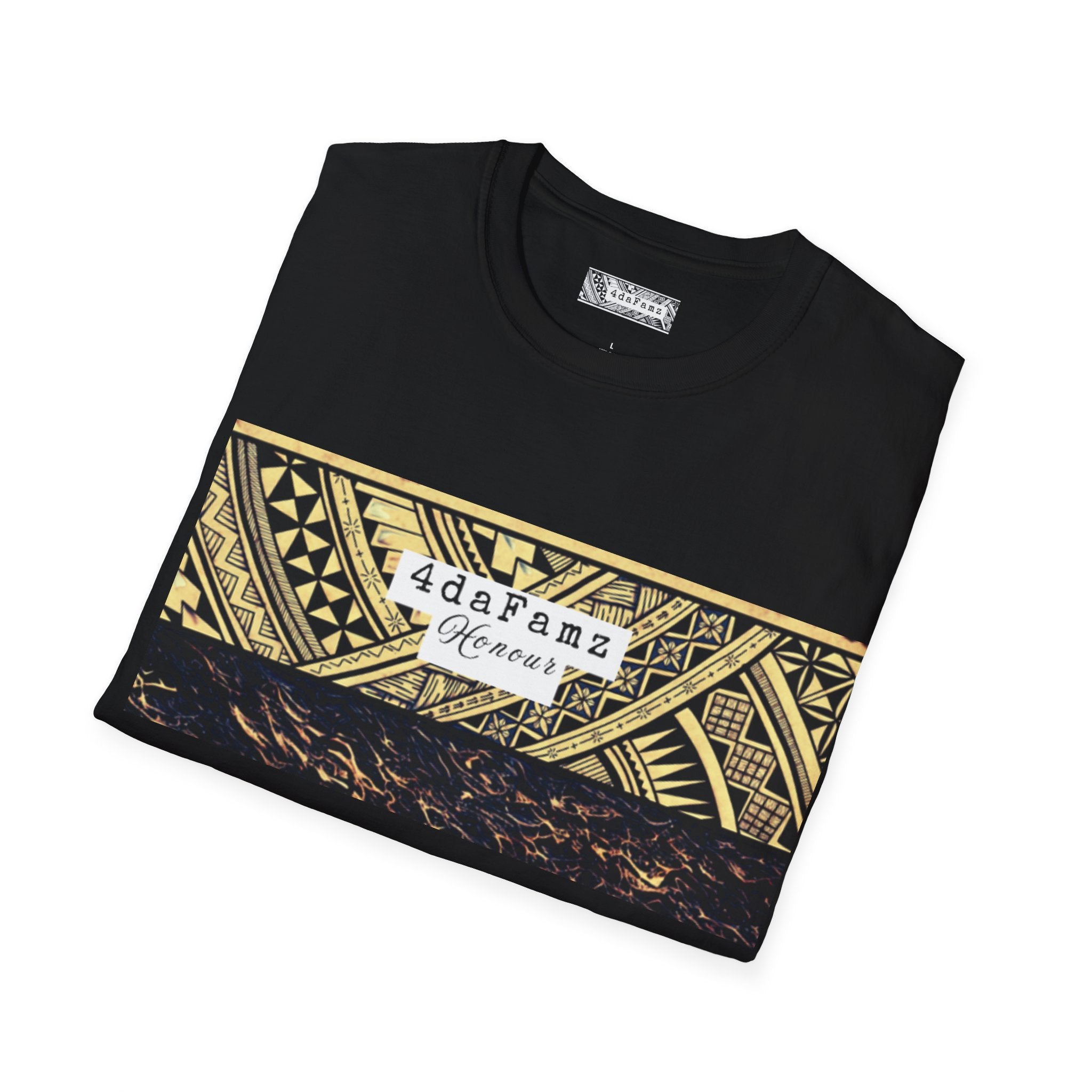 4daFamz HONOUR Stylish Comfy Tee for Everyday Wear, Gifts for Him/Her, Summer, Relaxed Island Vibe, Trendy Fashion Statement