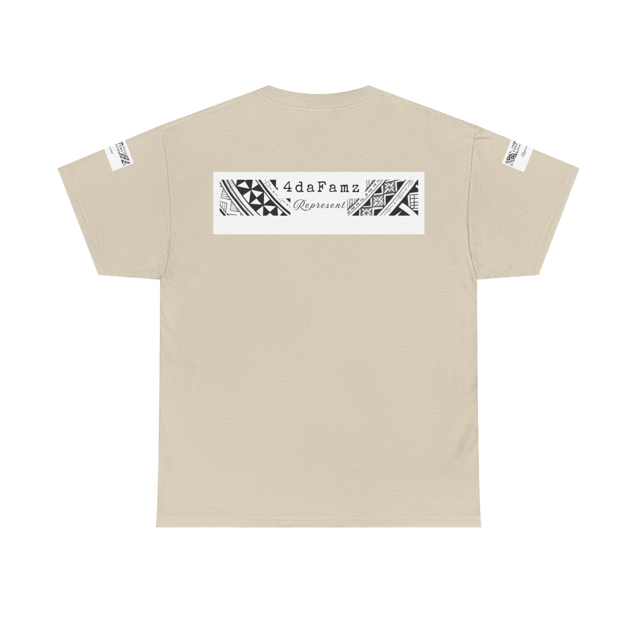 4daFamz REPRESENT Trendy Stylish Unisex Heavy Cotton Tee, Casual Wear, Unique Gift for Everyday Comfort