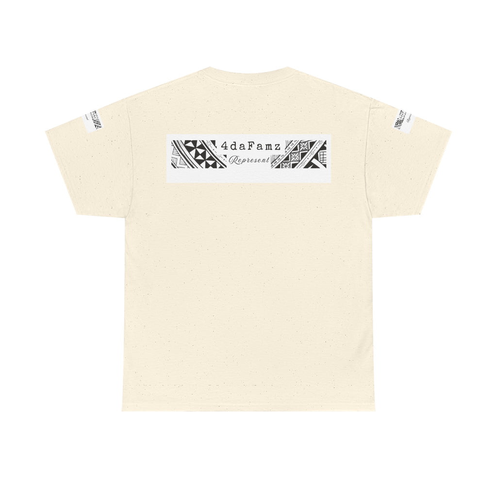 4daFamz REPRESENT Stylish Unisex Quality Cotton Trendy Tee with Relaxed Islander Vibes, Casual Wear, Gifts for Family, Everyday Comfort