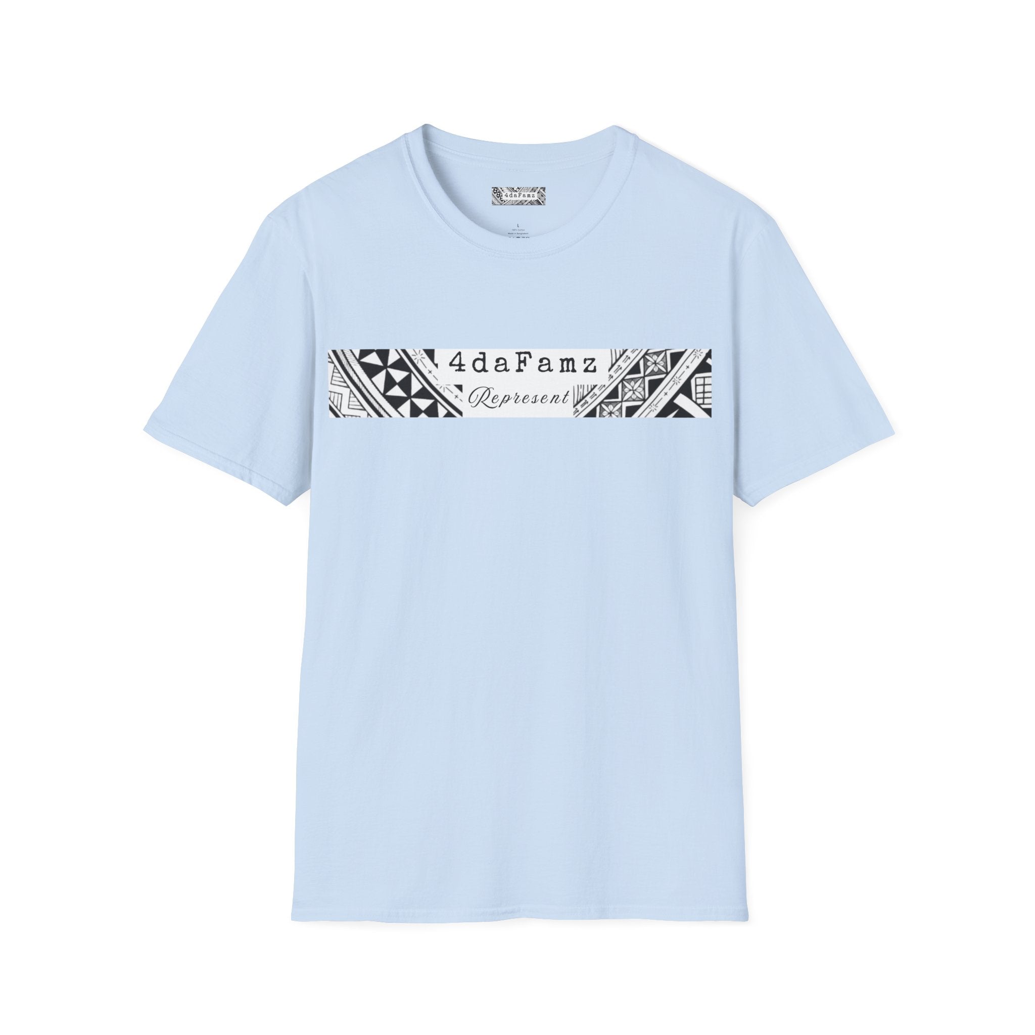 4daFamz REPRESENT Trendy Unisex Graphic Tee - Perfect for Casual Wear, Birthdays, Family Gatherings, Artistic Expression, Unique Gifts