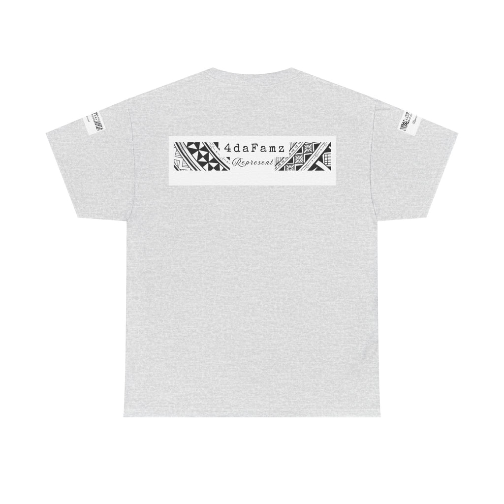 4daFamz REPRESENT Stylish Unisex Quality Cotton Trendy Tee with Relaxed Islander Vibes, Casual Wear, Gifts for Family, Everyday Comfort