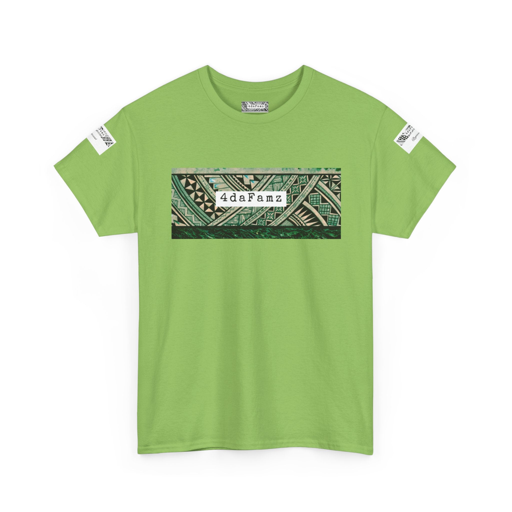 4daFamz REPRESENT Stylish Unisex Quality Cotton Trendy Tee with Relaxed Islander Vibes, Casual Wear, Gifts for Family, Everyday Comfort