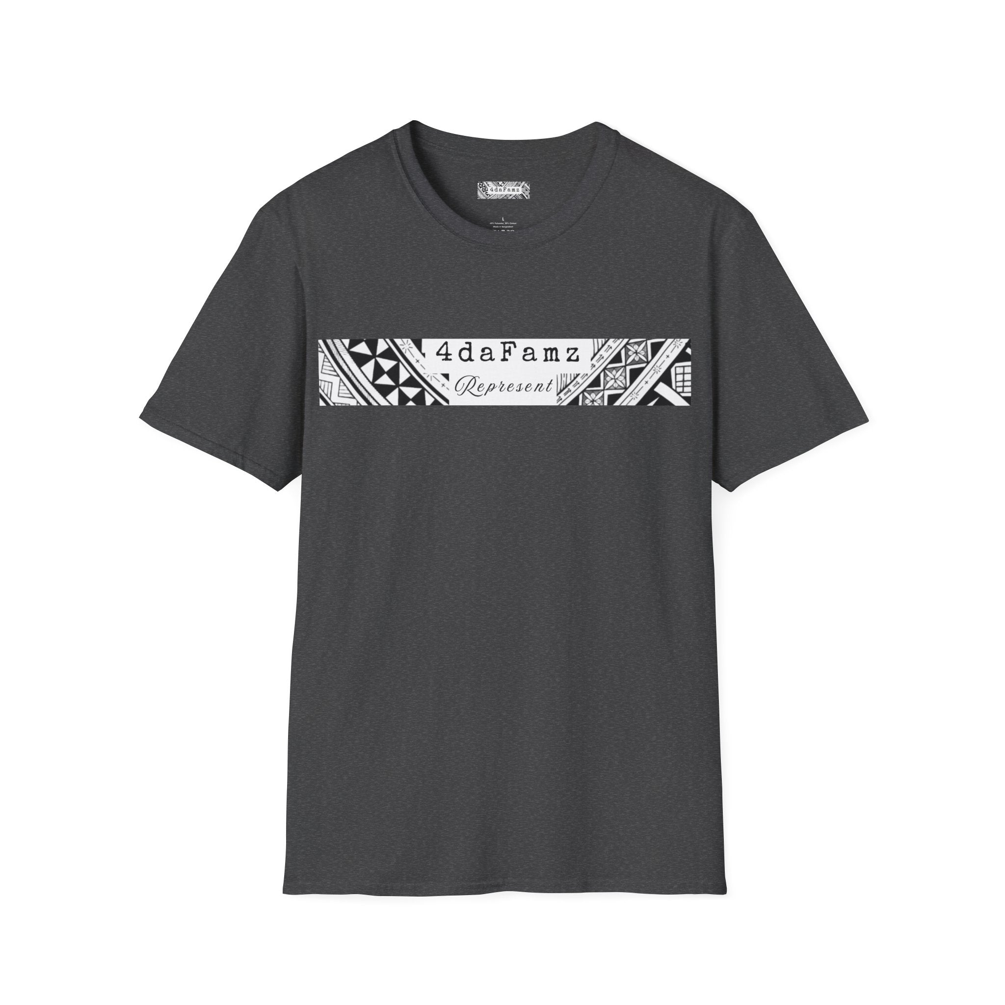 4daFamz REPRESENT Trendy Unisex Graphic Tee - Perfect for Casual Wear, Birthdays, Family Gatherings, Artistic Expression, Unique Gifts