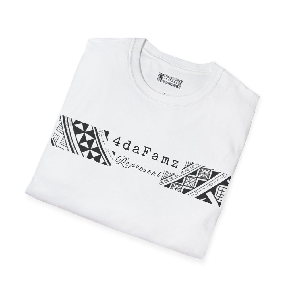 4daFamz REPRESENT Trendy Unisex Tee with relaxed island vibe - Perfect for Casual Wear, Birthdays, Family Gatherings, Artistic Expression, Unique Gifts
