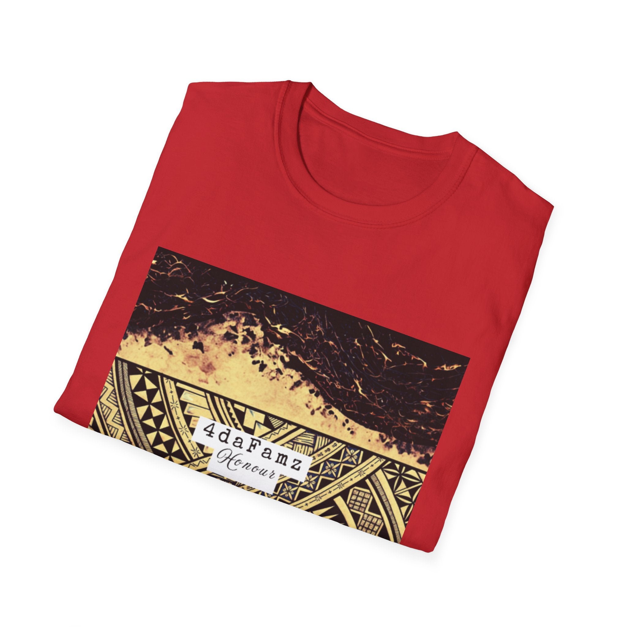 4daFamz HONOUR Unisex Soft Style T-Shirt, Trendy Tee, Casual Wear, Unique Gift for Everyday Comfort
